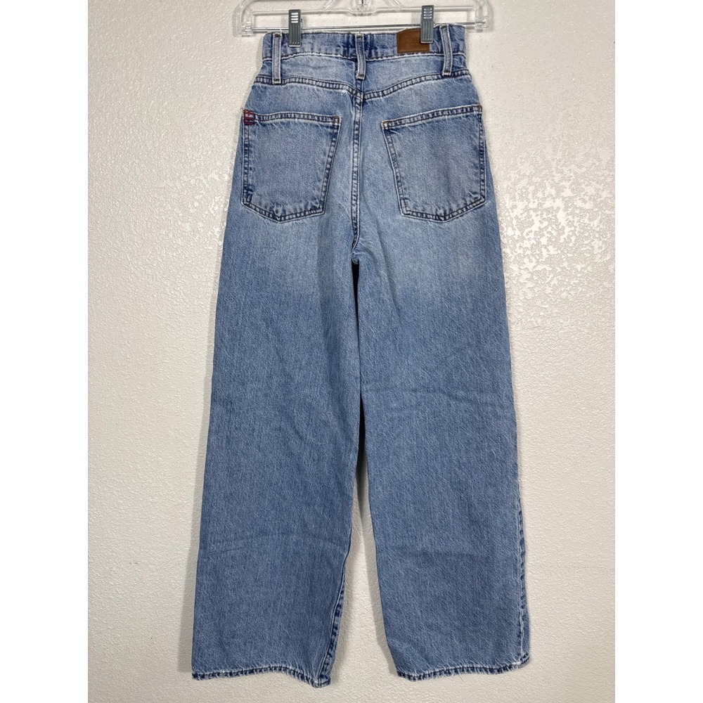 BDG Urban Outfitters Wide Leg Jeans 24 Blue High Rise Denim Baggy - Picture 4 of 10